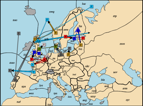 26 units in six convoys